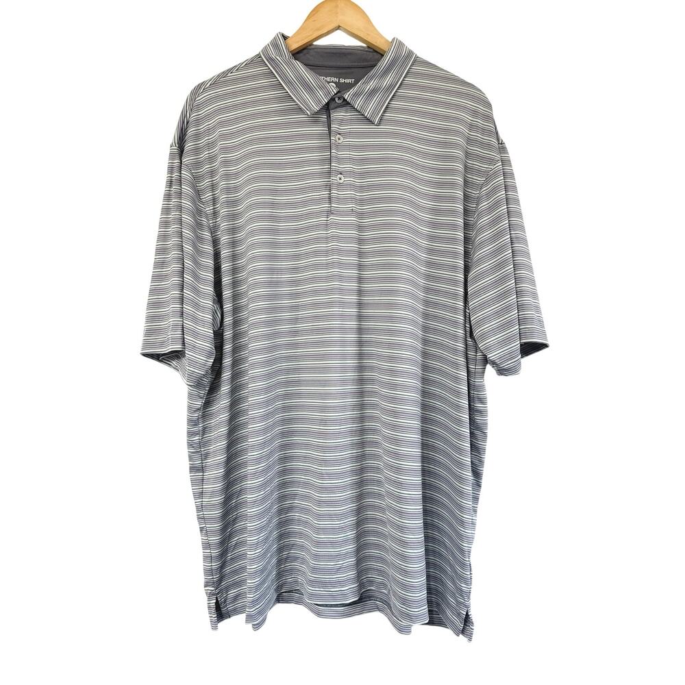 Southern Shirt Men’s Sawgrass Stripe Performance Golf Polo NWT Size XXL